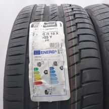 2. Opony 255/45 R18 2x CONTINENTAL 103Y XL PremiumContact 6 Letnie 2023
