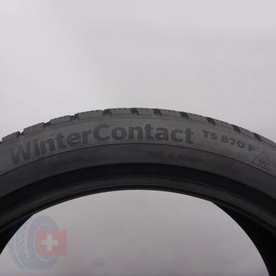 5. Opony 225/40 R18 2x CONTINENTAL 92V XL WinterContact TS 870 P Zimowe 2023 8mm