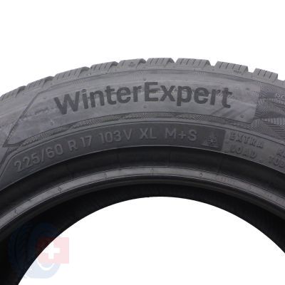 6. Opony 225/60 R17 4x UNIROYAL 103V XL WinterExpert zimowe 2023 Jak Nowe