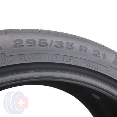 3. 1 x CONTINENTAL 295/35 R21 103Y ContiSportContact 5P NO 2014 Lato 5,8mm