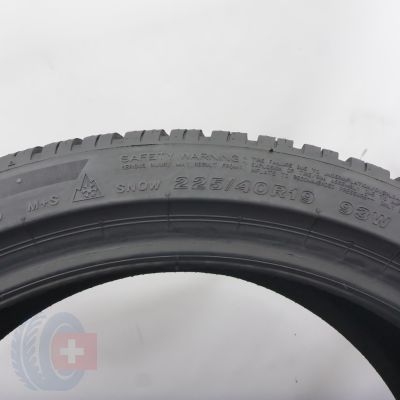 9. Opony 225/40 R19 4x BRIDGESTONE 93W XL Blizzak 6  Zimowe 2025 7,8-7mm