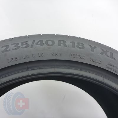 2. Opona 235/40 R18 1x CONTINENTAL 95Y XL PremiumContact 6 Letnia 2022 6,5mm