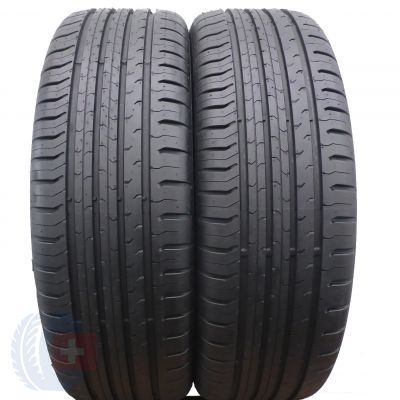 3. 4 x CONTINENTAL 215/60 R17 96H 7,5mm ContiEcoContact 5 Lato DOT14