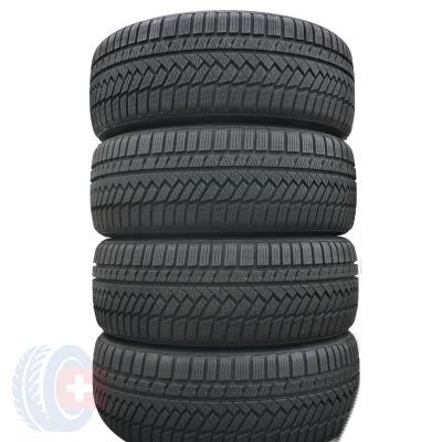 Opony 205/45 R17 4x CONTINENTAL 88V XL WinterContact TS850P Zimowe 2022 Jak Nowe 7,2-8,5mm