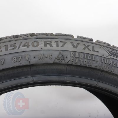 5. Opony 215/40 R17 2x BARUM 87V XL Polaris 5 Zimowe 2022