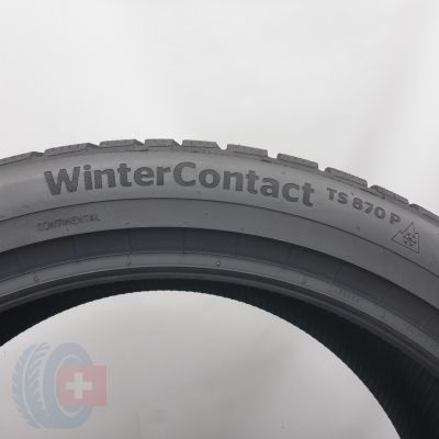 4. Opony 255/40 R21 2x CONTINENTAL 102T XL WinterContact TS 870 P Zimowe 2024 8mm