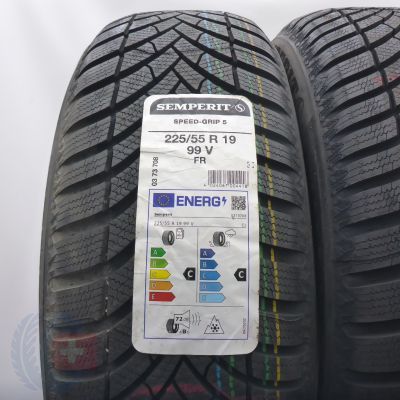 2. Opony 225/55 R19 2x SEMPERIT 99V Speed-Grip 5 Zimowe 2022