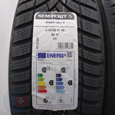 2. Opony 215/50 R18 4x SEMPERIT 92V Speed-Grip 5 Zimowe 2025 