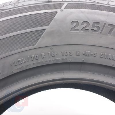 7. Opony 225/70 R16 2x CONTINENTAL 103H ContiCrossContact LX 2 M+S Letnie 2018/20 