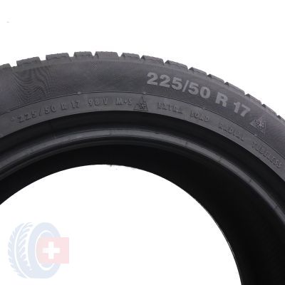 6. 2 x CONTINENTAL 225/50 R17 98V ContiWinterContact TS 830 P Zima 7mm