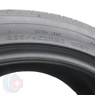6. 2 x DUNLOP 285/40 ZR20 108Y XL Sport Maxx RT2 MO Lato 2021 6,2 ; 6,8mm