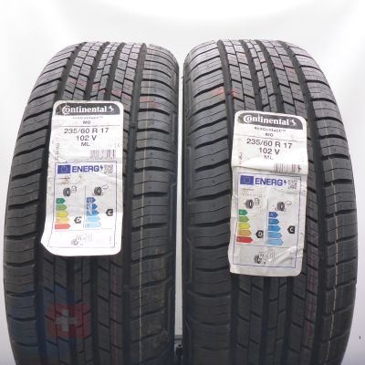 3. Opony 235/60 R17 4x CONTINENTAL 102V 4x4 Contact M0 M+A Letnie 2022 