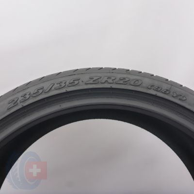 4. Opona 235/35 ZR20 1x PIRELLI 88Y P Zero Letnia 2021 Jak Nowa