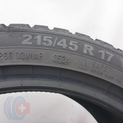 3. Opony 215/45 R17 4x SEMPERIT 91V XL Speed-Grip 5 Zimowa 2023/24 7,8-7,5mm