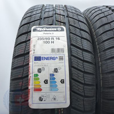 2. Opony 235/60 R16 2x BARUM 100H Polaris 3 Zimowe 2023 