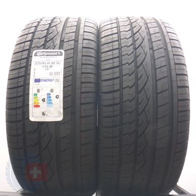 Opony 275/45 R20 2x CONTINENTAL 110W XL CrossContact Letnie 2022 Nieużywane