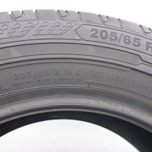 6. Opony 205/65 R16C 2x CONTINENTAL 107/105T ContiVanContact 200 Letnie 2021 8,5-8,2mm