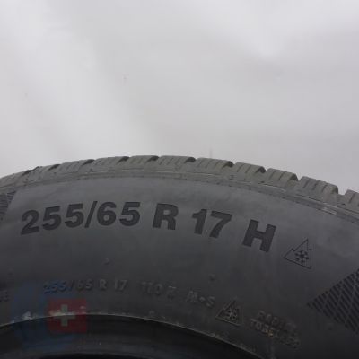 7. Opony 255/65 R17 2x CONTINENTAL 110H WinterContact Ts850 P SUV Zimowe 2020