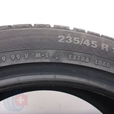 7. Opony 235/45 R19 2 x CONTINENTAL 99V XL ContiWinterContact Ts 830 P M0 Zimowe 2021 