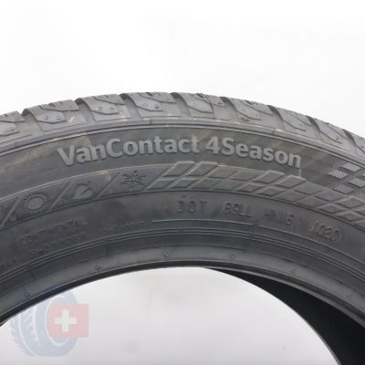 6. Opony 195/60 R16C 4x CONTINENTAL 99/97H VanContact 4Season Wielosezonowe 2020 