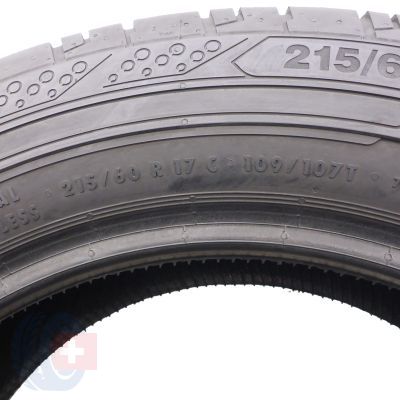 4. 2 x CONTINENTAL 215/60 R17C 109/107T ContiVanCotact 200 Lato 6,5-7mm 2019