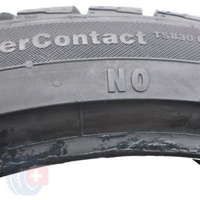 7. 2 x CONTINENTAL 235/40 R19 92V ContiWinterContact TS 830 P N0 Zima 6.8-7mm