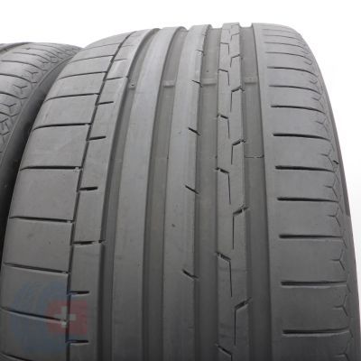 3. Opony 285/40 R21 2x CONTINENTAL 109Y XL AO SportContact 6 Letnie 2024 5,2-6mm