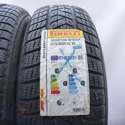 3. Opony 215/65 R16 2x PIRELLI 102H XL Scorpion Winter Zimowe 2022 