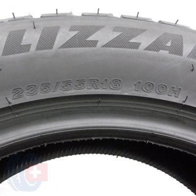 4. 2 x BRIDGESTONE 235/55 R18 100H Blizzak LM-80 EVO Zima DOT16 Jak Nowe 7,2mm