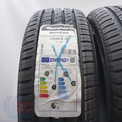 2. Opony 175/55 R15 2x BARUM 77T Bravuris 5 Letnie 2024 