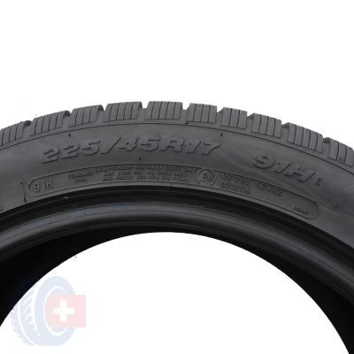 5. Opony 225/45 R17 2x COOPER 91H Wm-Sa2+ Zimowe 2018 Jak Nowe 8,2mm