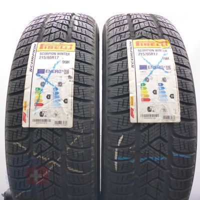3. Opony 215/65 R17 4x PIRELLI 99H Scorpion Winter Zimowe 2021