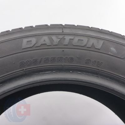 4. Opony 205/55 R16 2x DAYTON 91V Touring 2 Letnie 2019 5,8mm