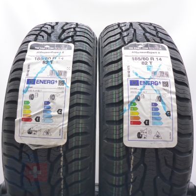 3. Opony 185/60 R14 4x UNIROYAL 82T AllSeasonExpert 2 Wielosezonowe 2023 