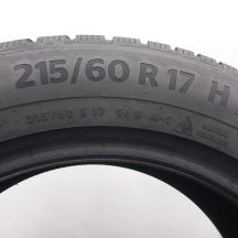 6. Opony 215/60 R17 4x CONTINENTAL 96H WinterContact TS 870 P Zimowe 2022 8,8 i 8,5mm