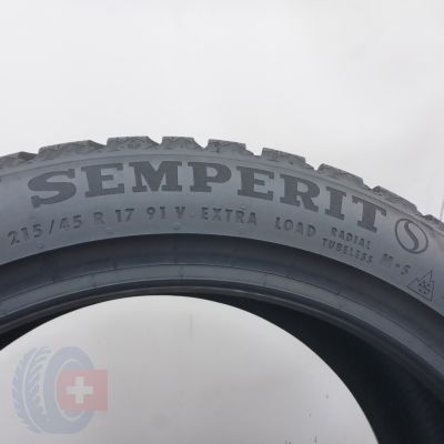 5. Opony 215/45 R17 4x SEMPERIT 91V XL Speed-Grip 5 Zimowa 2025 8,2-8mm