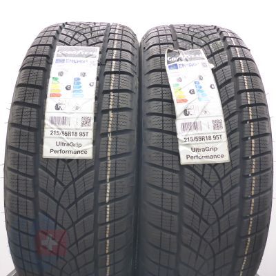 4. Opony 215/55 R18 4x GOODYEAR 95T UltraGrip Performance+ Zimowe 2022