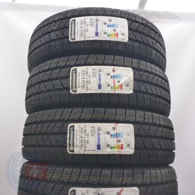 Opony 195/65 R16C 4x CONTINENTAL 104/102T VanContact Winter Zimowe 2022
