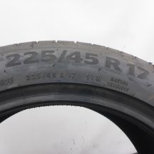 4. Opona 225/45 R17 1x CONTINENTAL 91W PremiumContact 6 Letnia 2021