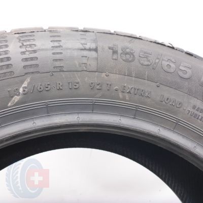 6. Opony 185/65 R15 2x CONTINENTAL 92T XL ContiEcoContact 5 Letnie 2021 