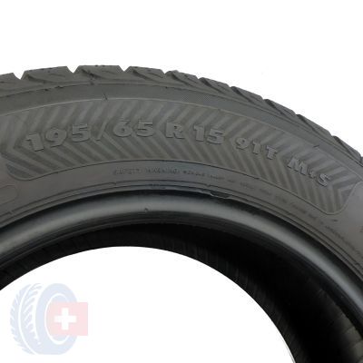 5. 2 x NOKIAN 195/65 R15 91T W+ All Weather Plus Zima 2014 7-8mm