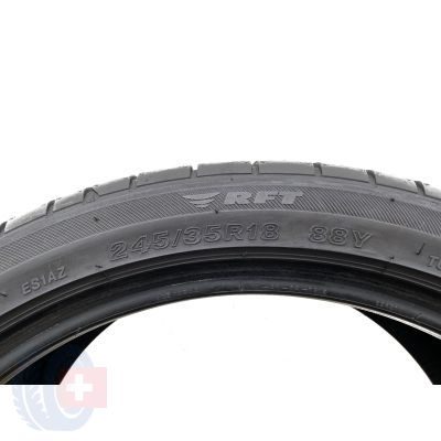 6. 2 x BRIDGESTONE 245/35 R18 88Y Potenza S001 RFT BMW Lato 2019 5.2mm