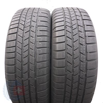 Opony 235/55 R19 2x CONTINENTAL 101H CrossContact Winter A0 Zimowe 2022 7,4-7,5mm  