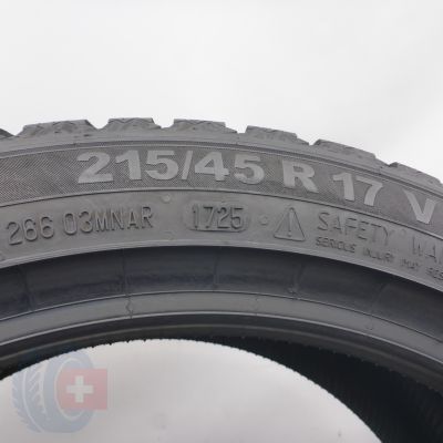 5. Opony 215/45 R17 2x SEMPERIT 91V XL Speed-Grip 5 Zimowe 2024/25 8,7 i 7,2mm 