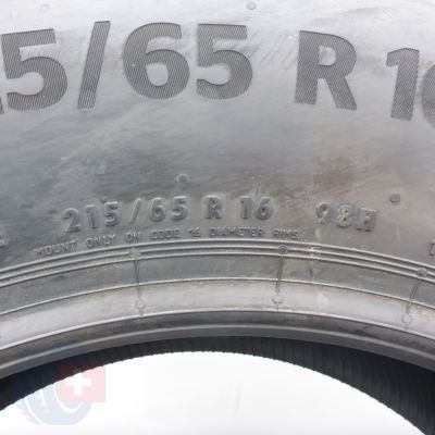 7. Opony 215/65 R16 4x CONTINENTAL 98H PremiumContact 6 Letnie 2023