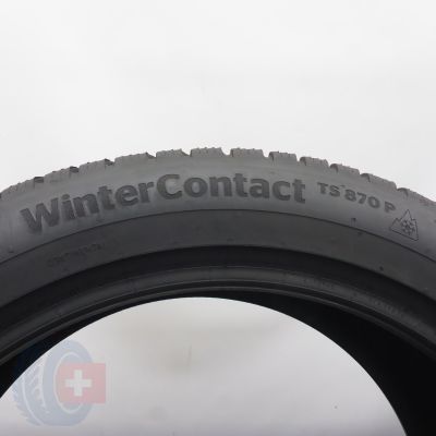 6. Opony 245/45 R18 4x CONTINENTAL100V WinterContact TS 870 P Zimowe 2023  7,8-7,2-6,8mm 