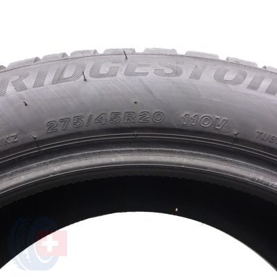 5. Opony 275/45 R20 2x BRIDGESTONE 110V XL Blizzak LM001 BMW RSC zimowe 6,5mm 2020
