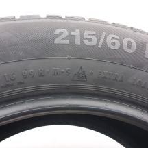 2. Opony 215/60 R16 2x CONTINENTAL 99H XL Seal ContiWinterContact TS830P Zimowe 2022 7,2mm
