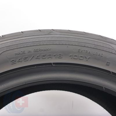 2. Opony 245/45 R18 1x GOODYEAR 100Y XL Eagle F1 Asymmetric 3 MO Letnie 2021 7mm