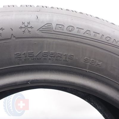6. Opony 215/65 R16 2x DUNLOP 98H Winter Sport 5 Zimowe 2018 8mm